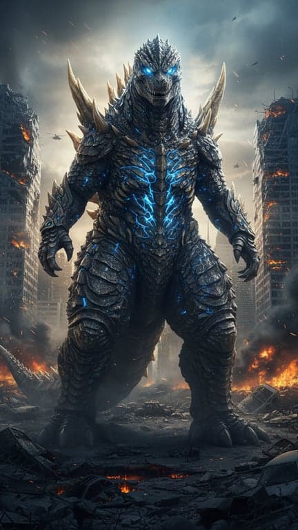 Apply a full cinematic monster...