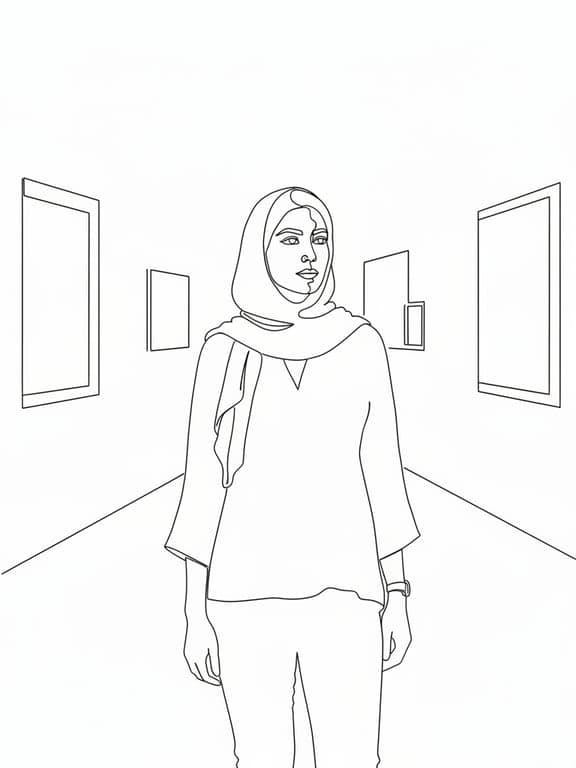 Convert this gallery portrait ...