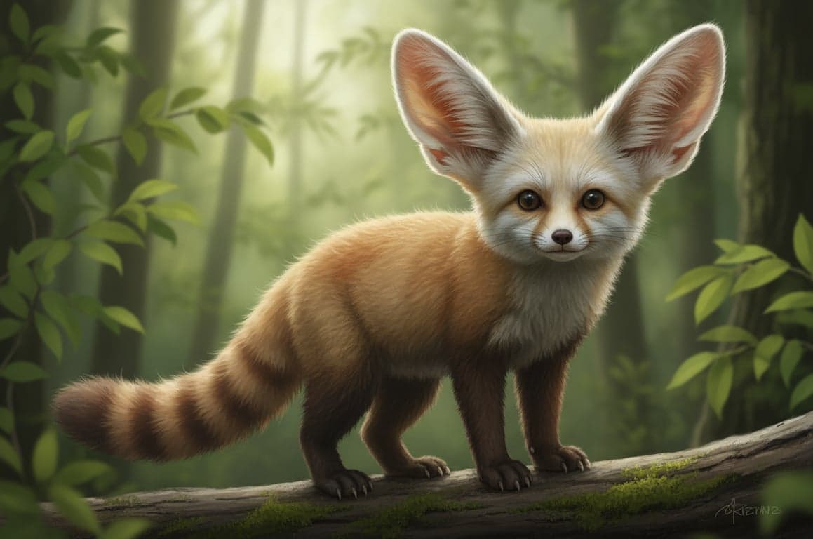 a softly rendered semi-realistic animal hybrid with organic feature integration, consistent anatomy, natural color harmony, gentle lighting, and a design that avoids hard edges, pasted parts, or uncanny realism