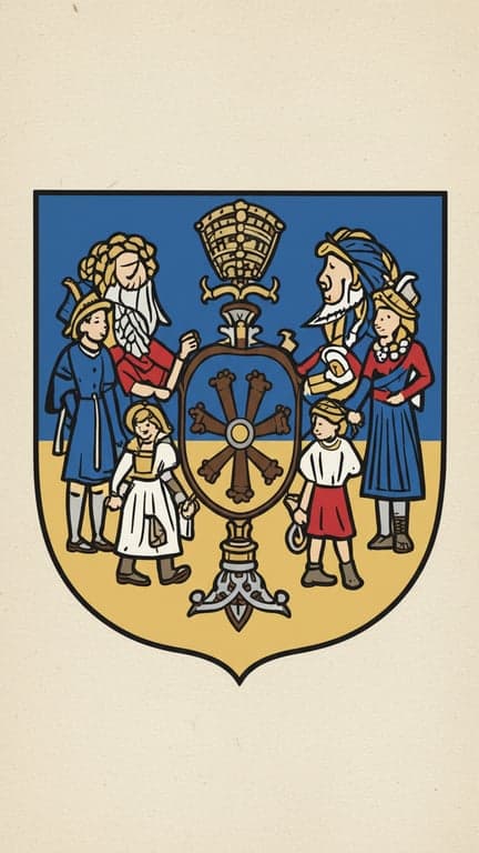 Extract the family emblem from...