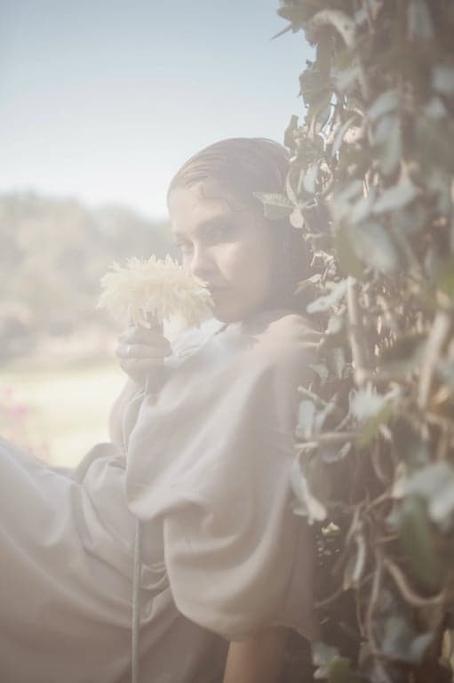 Dreamy Filter after transformation - portrait styled with ethereal dreamy atmosphere