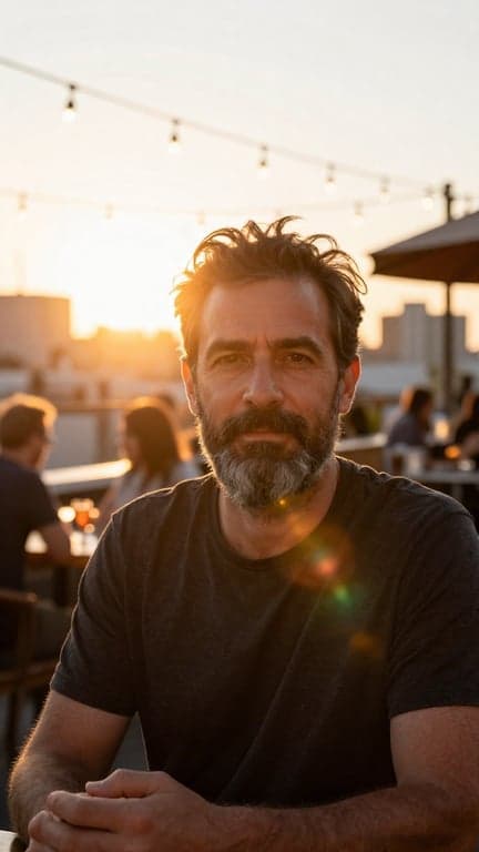 Add stylish, medium-thick fram...