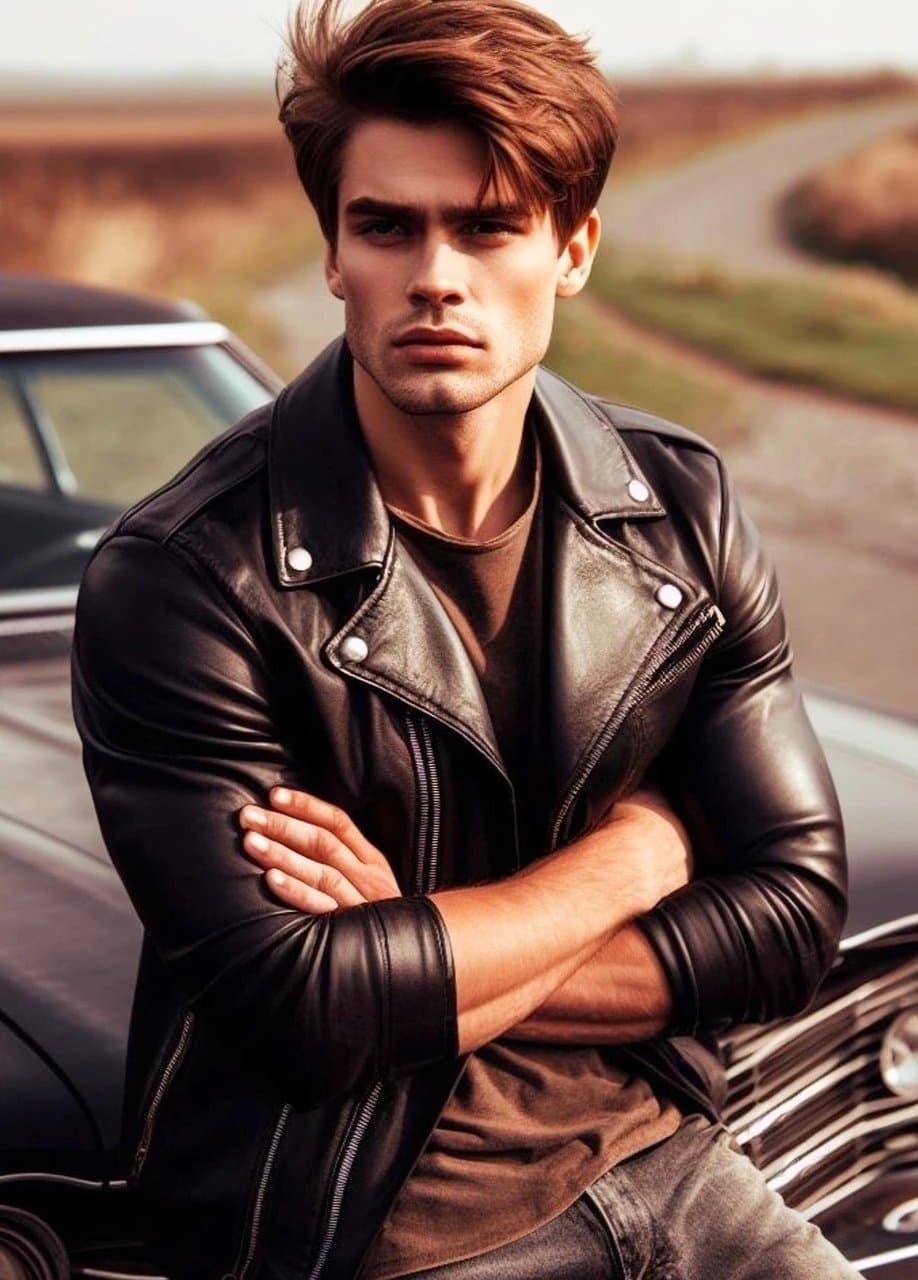 AI ninja outfit filter before photo - fashion portrait before black ninja attire applied