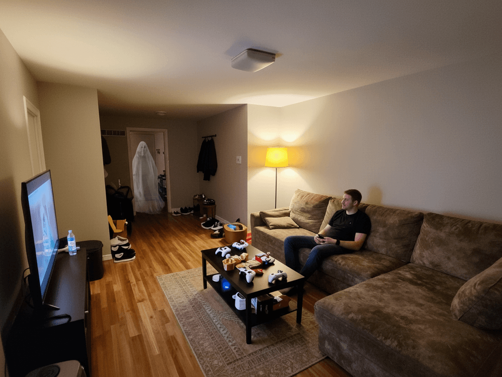 Place a faint, semi-transparen...