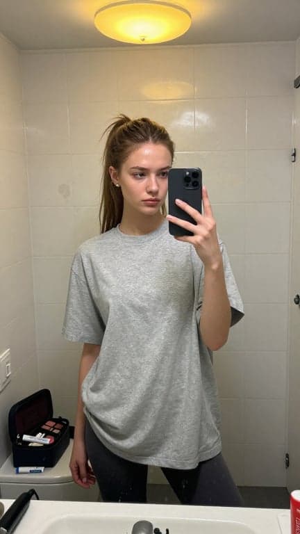 Transform this casual bathroom...