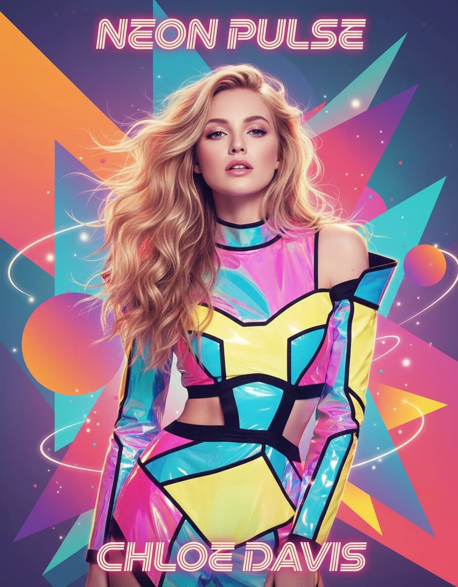 AI album cover maker after transformation - outdoor photo rendered as expressive album cover