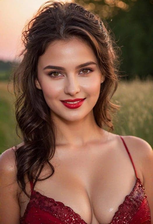 AI eye color changer before photo - selfie with natural eye color