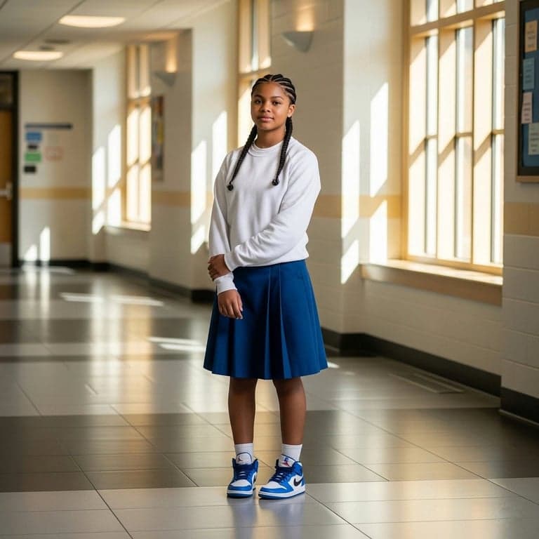 Manga art styles filter before photo - portrait in casual sportswear in neutral space