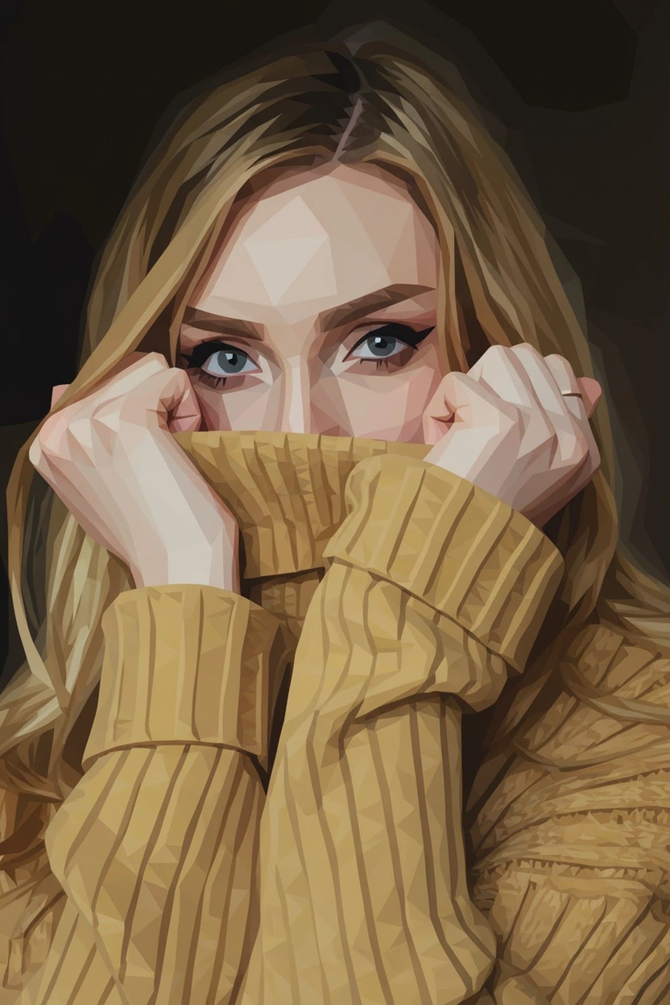 AI PS2 filter after transformation - studio photo converted into 2000s video game look