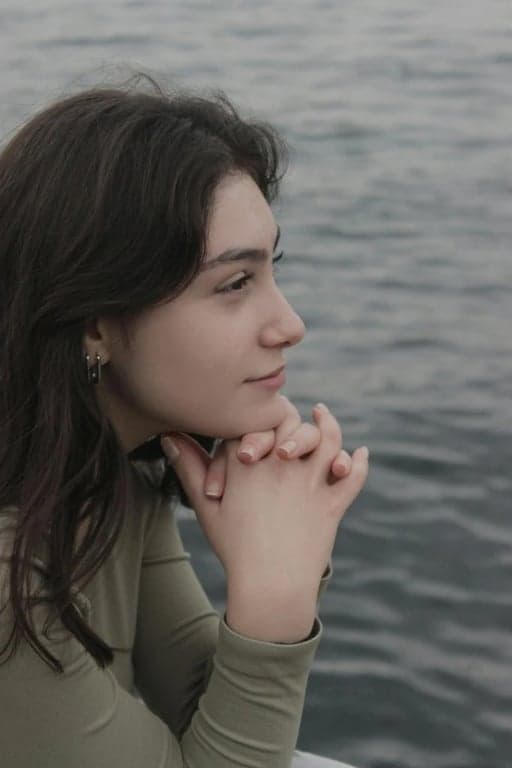 AI blemish remover after transformation - full body photo with even skin tone