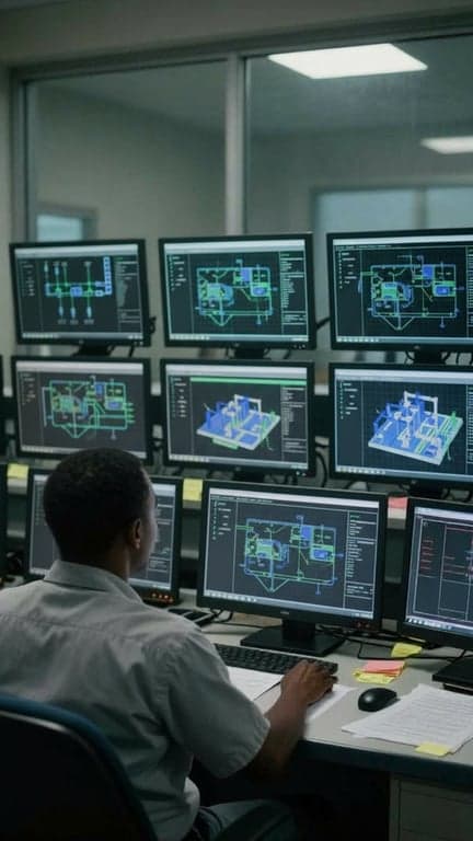 Redesign this into a high-tech...