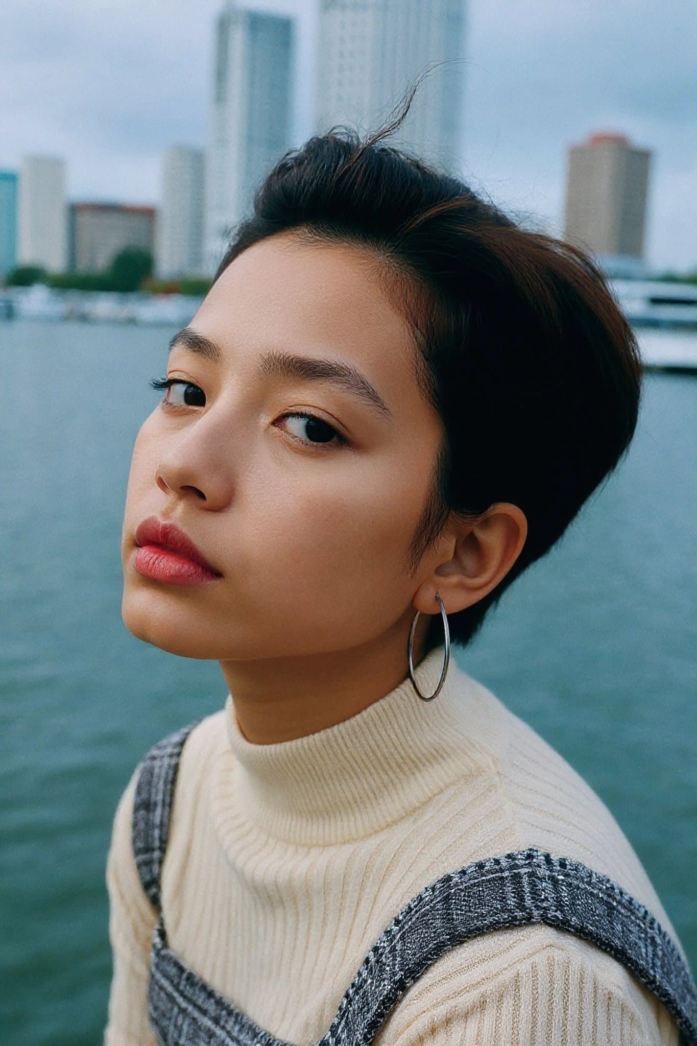 AI portrait generator before photo - profile photo before AI portrait generator filter