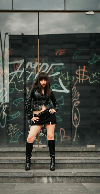 a GTA-style illustration that preserves the original person’s identity while translating the image into bold comic realism with strong outlines, simplified textures, and dramatic lighting