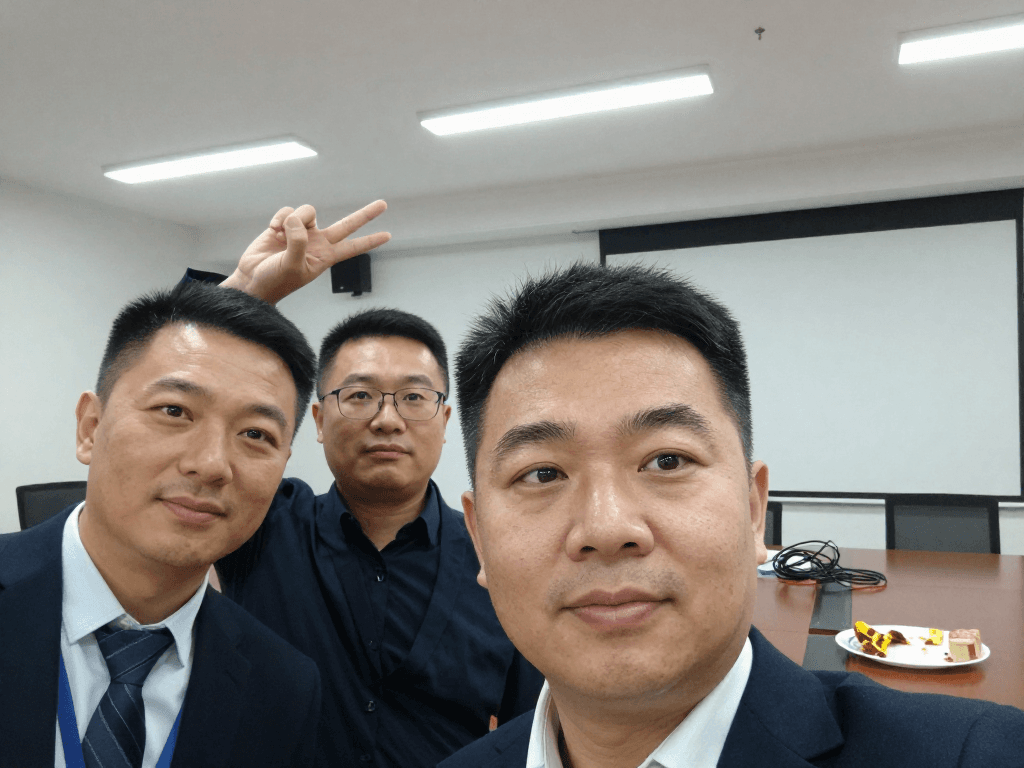 Reinterpret the three people a...