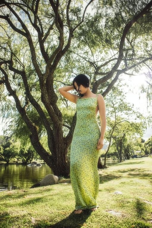 a portrait of a person as if taken on Kodak Portra film, with creamy skin tones, soft highlights, and natural color palette