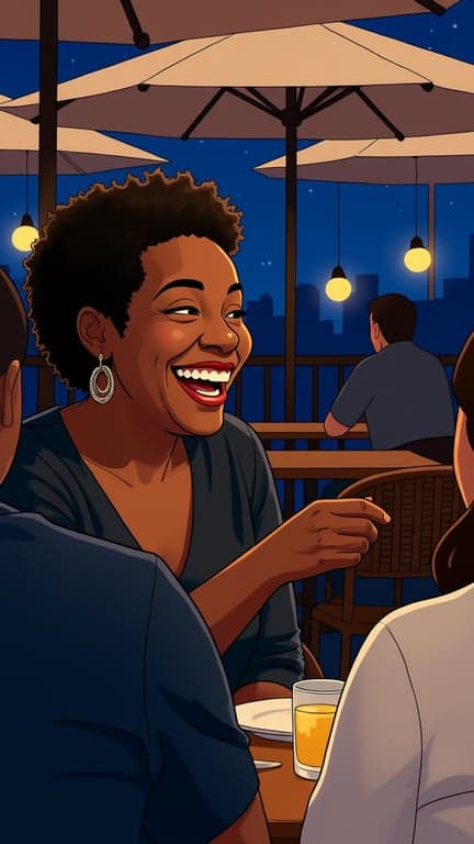 Turn this candid into a polish...