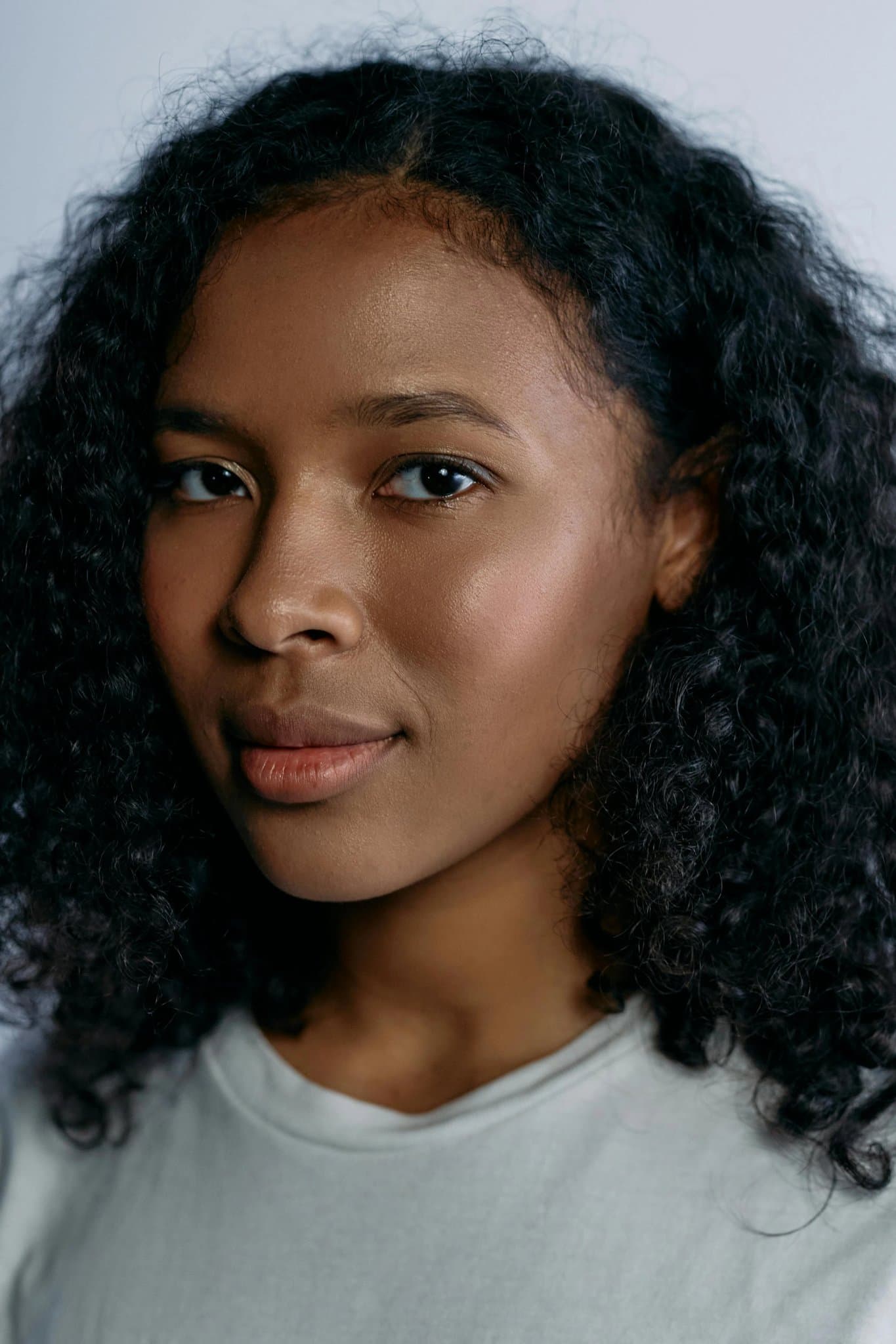 AI pixelate image filter before photo - casual portrait before AI pixel edit