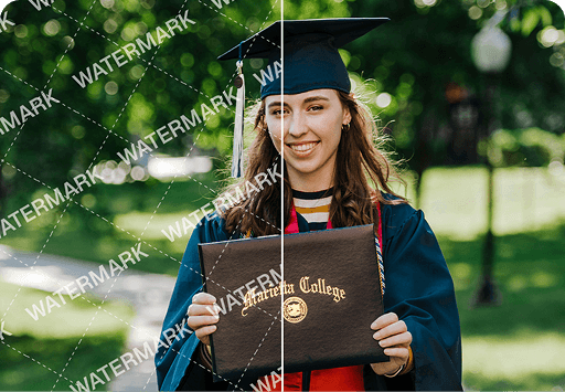 Remove text from image