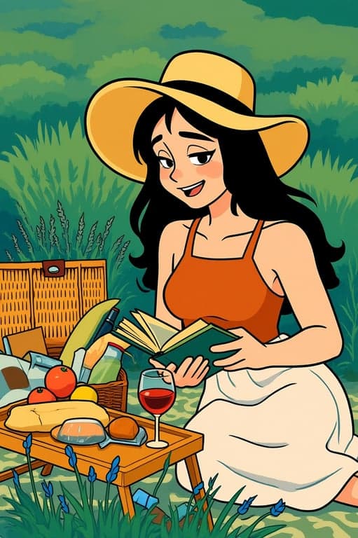 a portrait of a person illustrated as a classic Scooby-Doo–style cartoon character with exaggerated head-to-body ratio, simplified facial geometry, soft rounded jawline, flat warm colors, bold uniform outlines, no texture, no gradients, and a clean 1970s Hanna-Barbera animation appearance