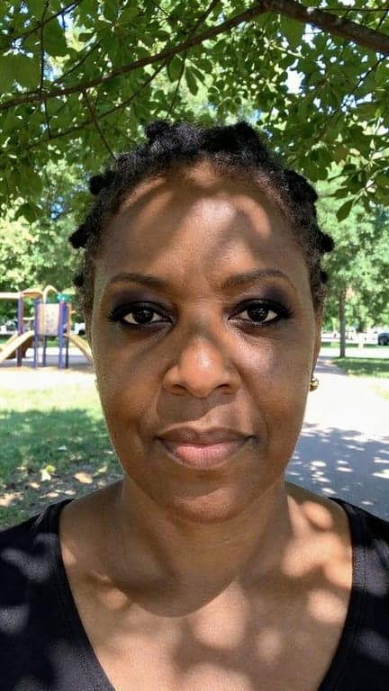 Apply a subtle, realistic blac...