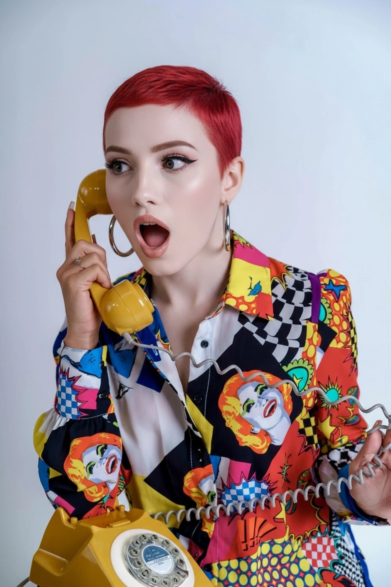 AI face swap filter after transformation - selfie with precise AI generated face replacement