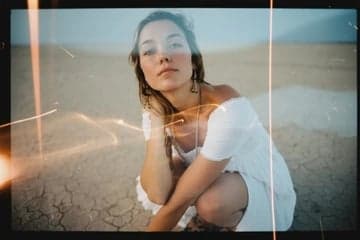 Retro filter after transformation - portrait showing strong 80s film-inspired tones