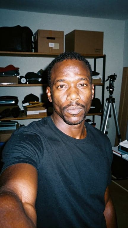 Reimagine the entire selfie as...