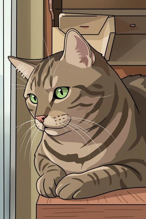 AI photo to cartoon style after pic - cartoon style of Dragon Li 