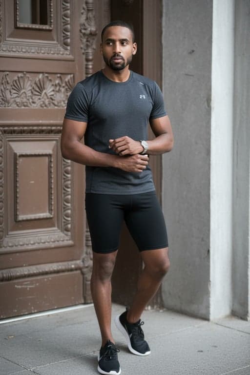 AI clothes changer before photo - original outfit before suit style