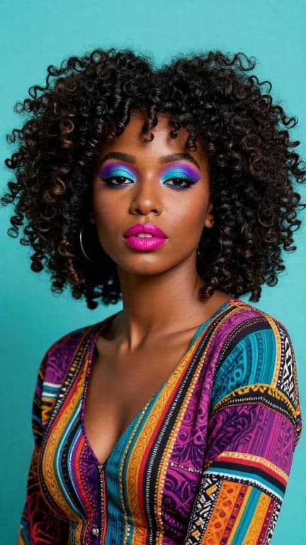 Transform this vibrant studio ...