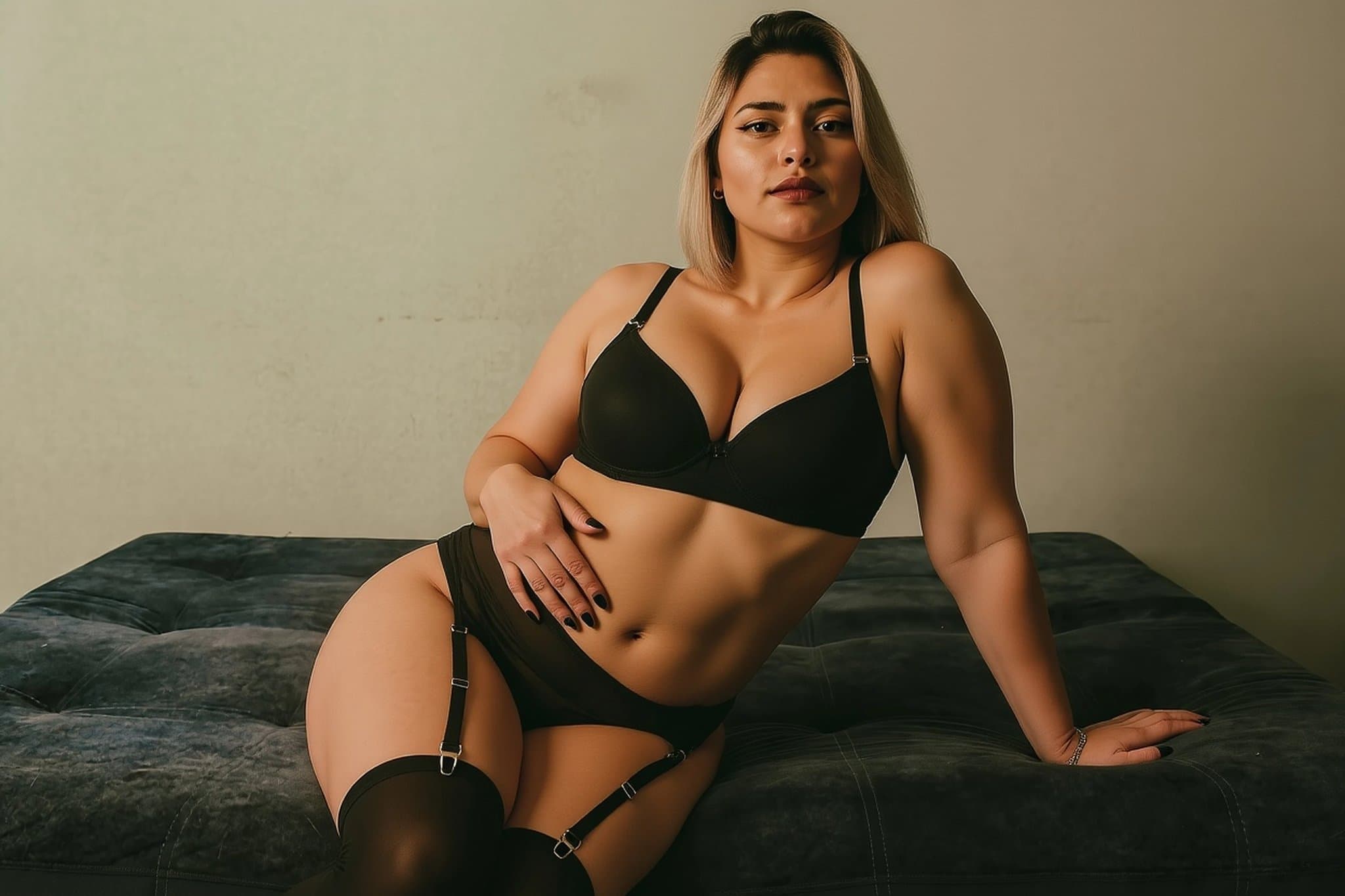 AI fat to fit filter before photo - creative photo before AI fat reduction effect