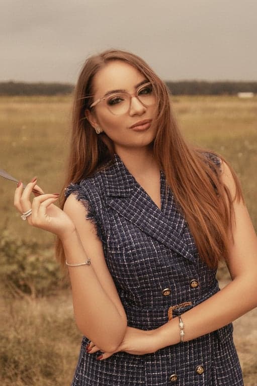 A portrait with a 50s filter applied, featuring the distinctive "Technicolor" look with rich, balanced saturation, moderate contrast, and an overall warm, nostalgic color cast.