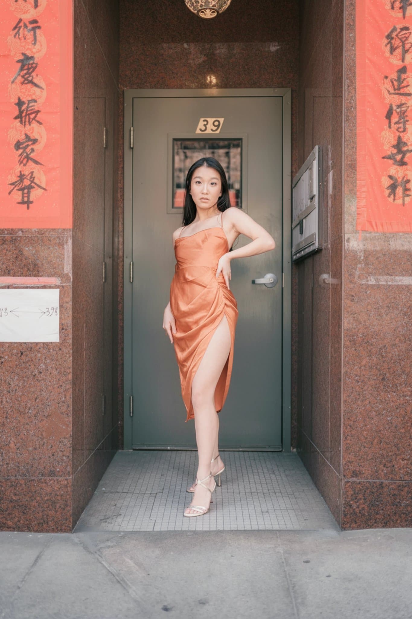 Photo color graded in Wes Anderson style using a symmetrical pastel palette and retro vibes.