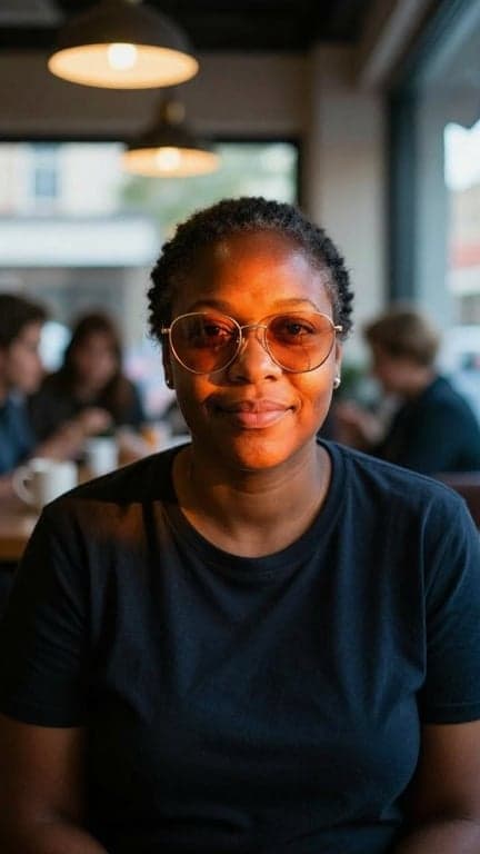 Add stylish amber-tinted fashi...